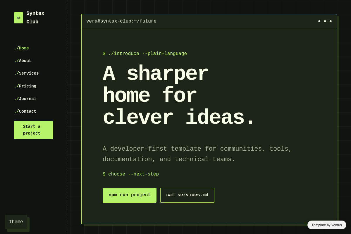 Syntax Club